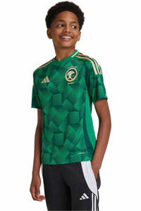 adidas camiseta de fútbol oficiales niño ARABIA SAUDI 25 H JSY Y vista frontal