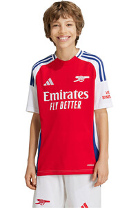 adidas camiseta de fútbol oficiales niño ARSENAL 25 H JSY Y vista frontal