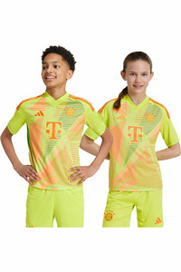 adidas camiseta de fútbol oficiales niño B.MUNICH 25 GK JSY Y vista frontal