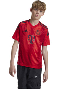 adidas camiseta de fútbol oficiales niño B.MUNICH 25 H JSY Y vista frontal