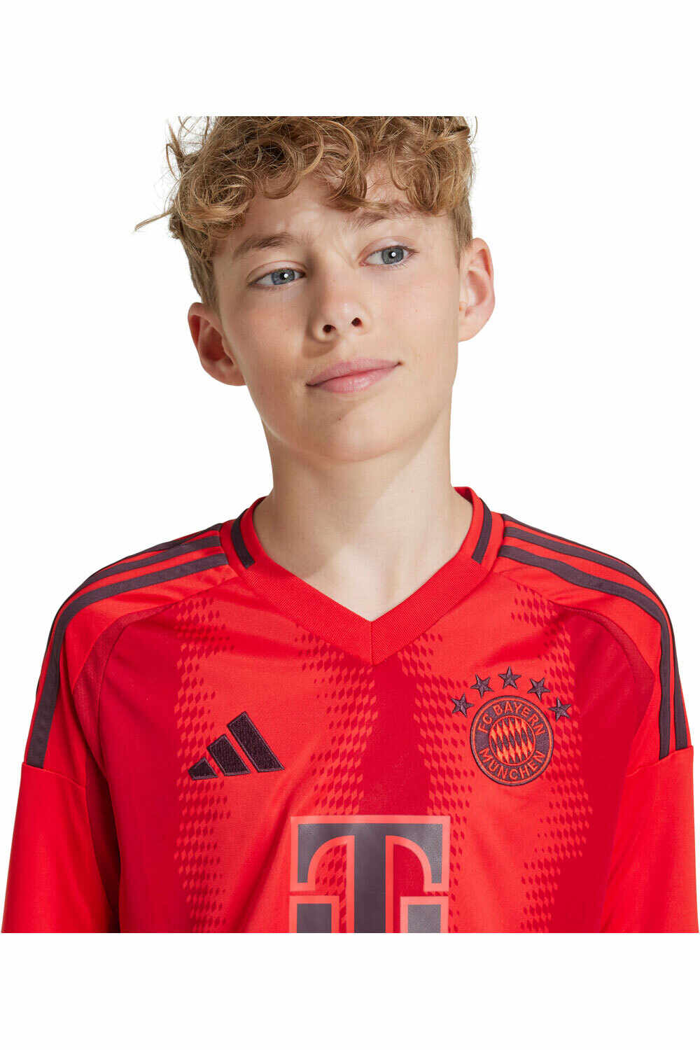 adidas camiseta de fútbol oficiales niño B.MUNICH 25 H JSY YL vista detalle