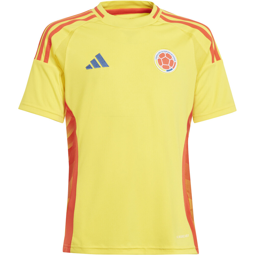 adidas camiseta de fútbol oficiales niño FCF H JSY Y vista frontal