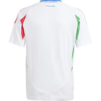 adidas camiseta de fútbol oficiales niño FIGC A JSY Y vista trasera