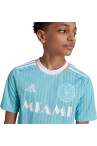 adidas camiseta de fútbol oficiales niño INTER MIAMI 25  3 JSY Y N vista detalle