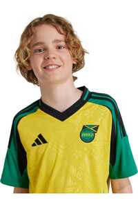 adidas camiseta de fútbol oficiales niño JAMAICA 25 H JSY Y vista frontal