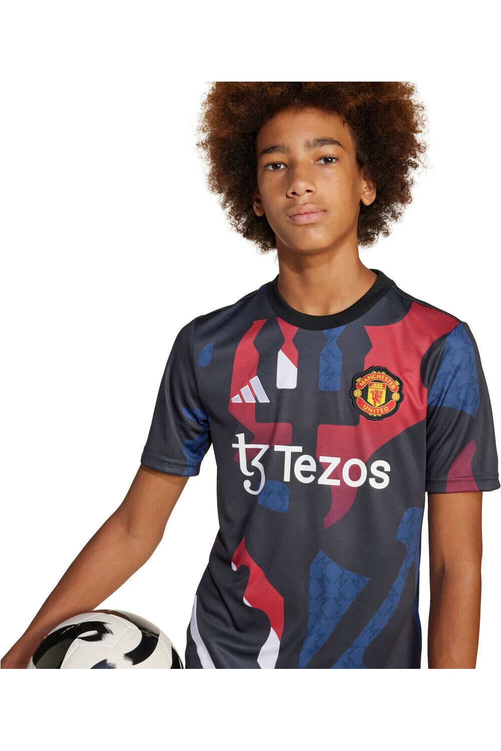 adidas camiseta de fútbol oficiales niño M.UNITED 25 PRESHI Y 03