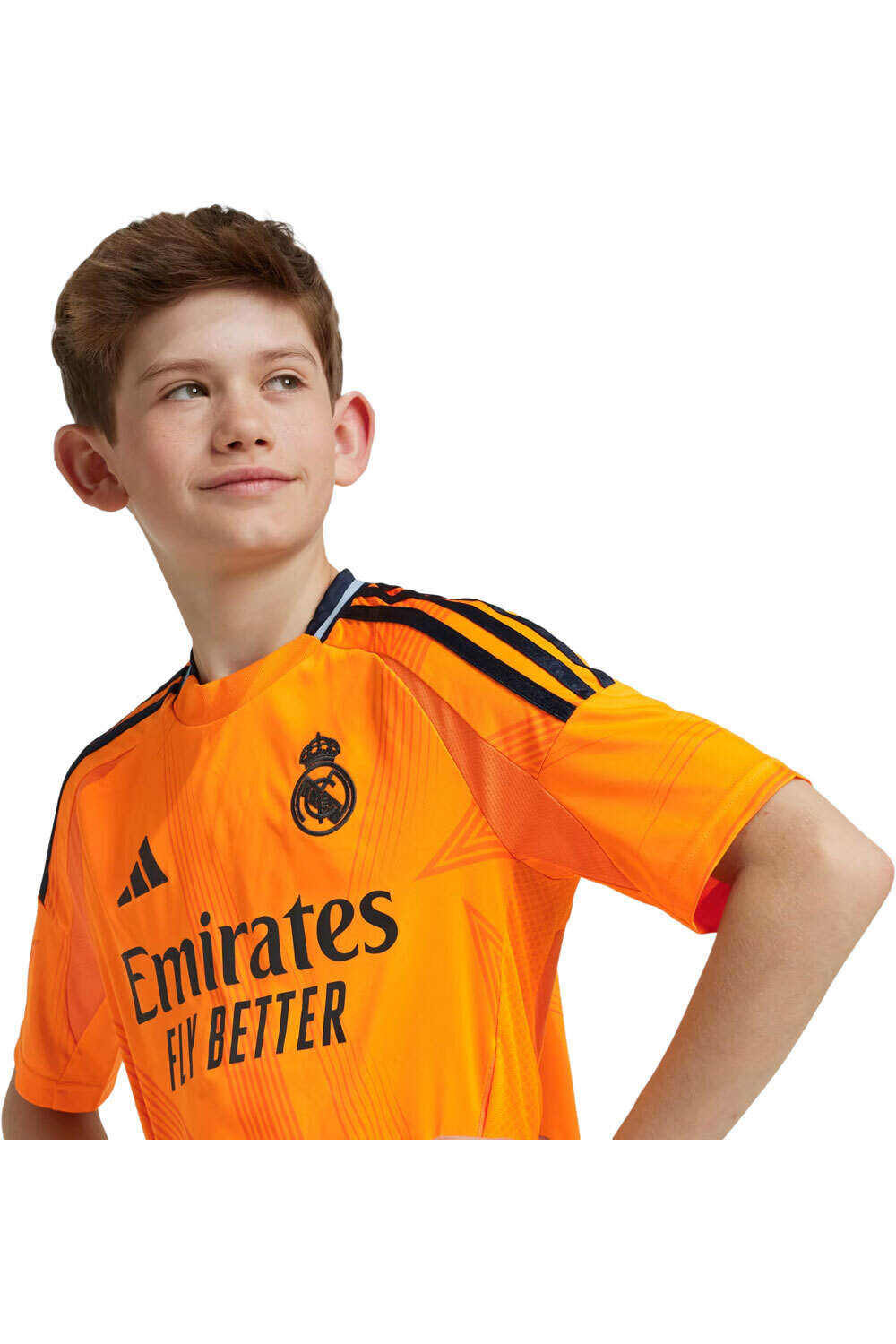 adidas camiseta de fútbol oficiales niño R.MADRID 25 A JSY Y NA vista detalle