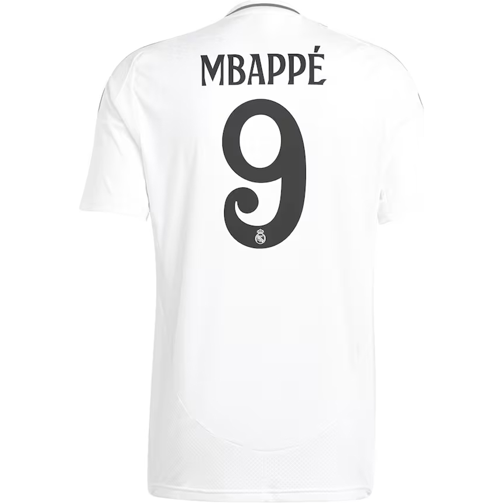 adidas camiseta de fútbol oficiales niño R.MADRID 25 MBAPPE H JSY Y BL vista detalle