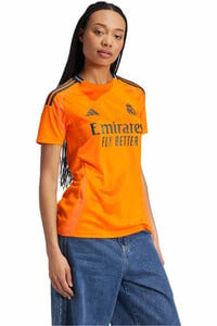 adidas camiseta de fútbol oficiales R.MADRID 25 A JSY W vista detalle