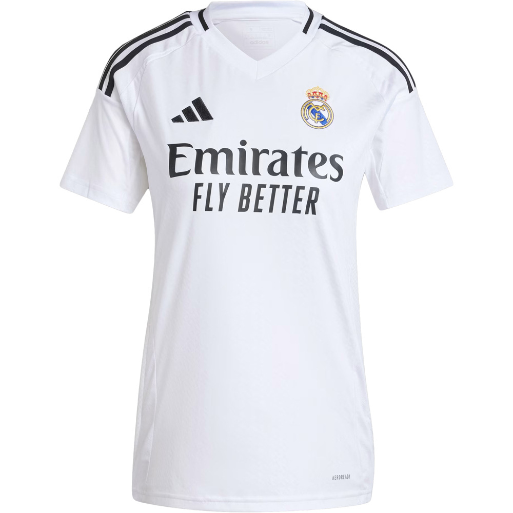 adidas camiseta de fútbol oficiales R.MADRID 25 H JSY W BL 05