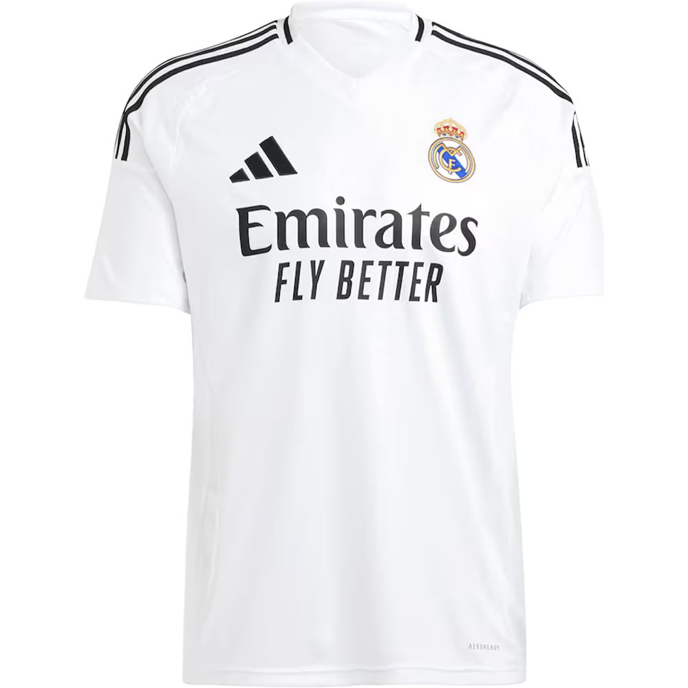 adidas camiseta de fútbol oficiales R.MADRID 25 MBAPPE H JSY BL vista trasera