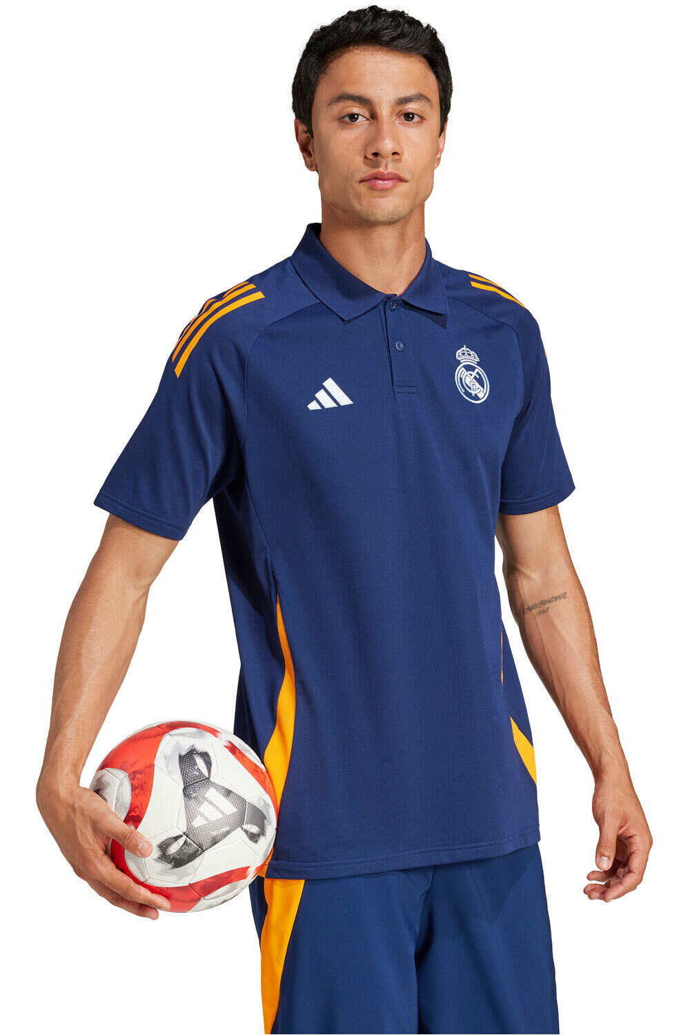 adidas camiseta de fútbol oficiales R.MADRID 25 PO.LYON 25O vista detalle