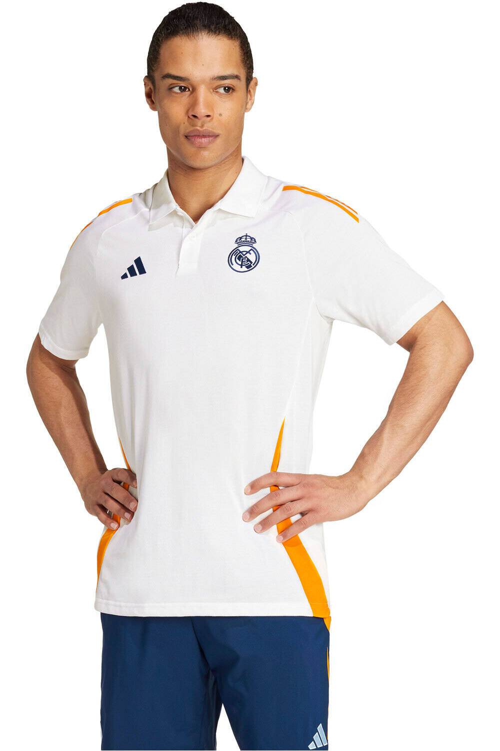 adidas camiseta de fútbol oficiales R.MADRID 25 PO.LYON 25O vista frontal