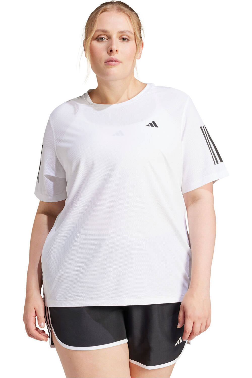 adidas camiseta entrenamiento manga corta mujer OTR B TEE vista frontal