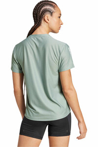 adidas camiseta entrenamiento manga corta mujer OTR B TEE vista trasera