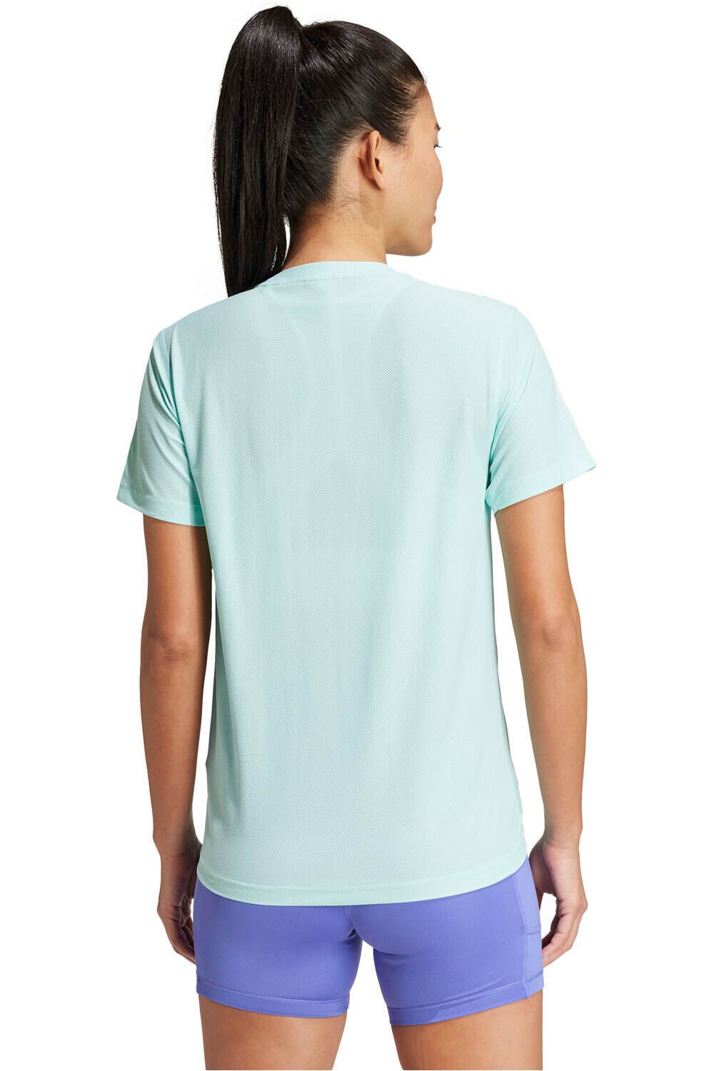 adidas camiseta entrenamiento manga corta mujer OTR B TEE vista trasera