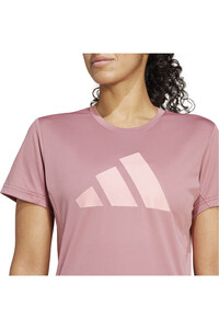 adidas camiseta entrenamiento manga corta mujer RUN IT TEE vista detalle