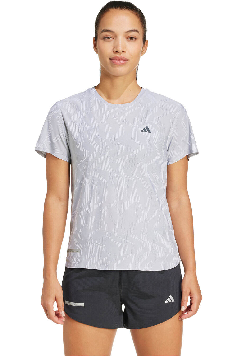 adidas camiseta entrenamiento manga corta mujer ULT EGNRD TEE vista frontal