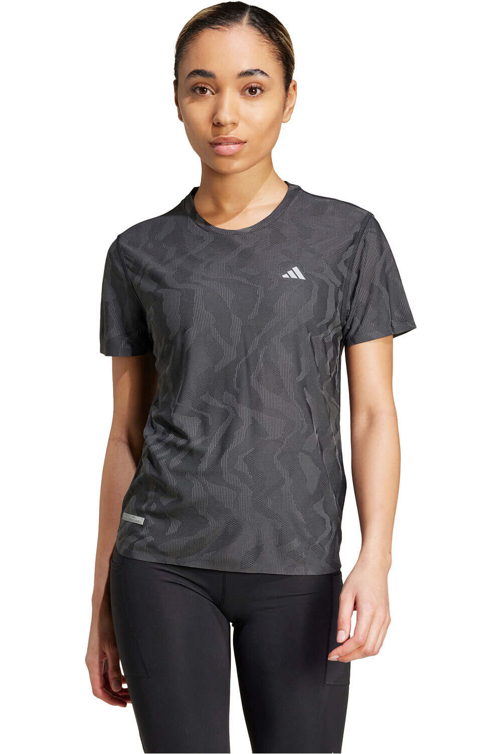 adidas camiseta entrenamiento manga corta mujer ULT EGNRD TEE vista frontal