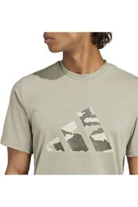 adidas camiseta fitness hombre CAMO BIG LOGO T vista detalle