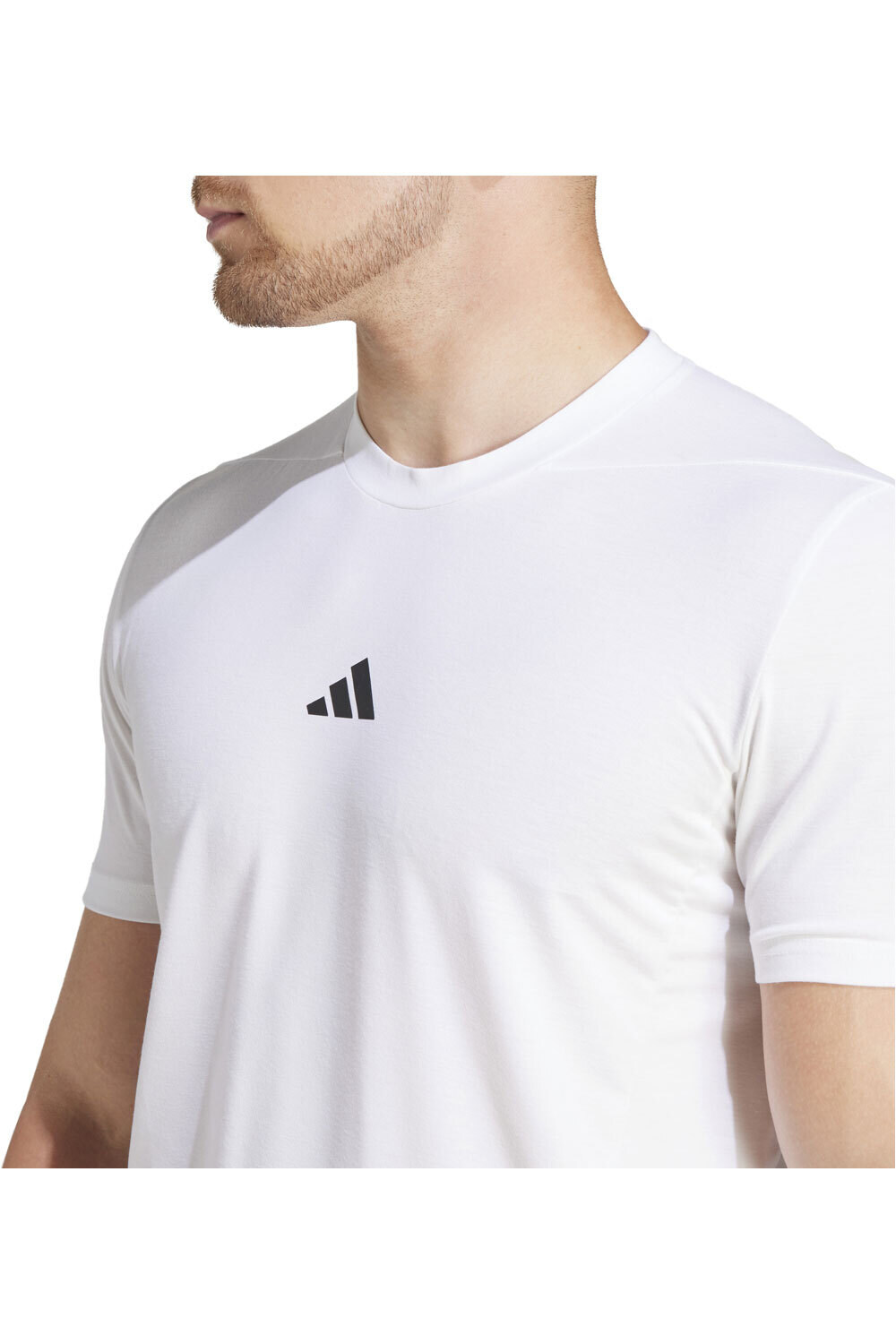 adidas camiseta fitness hombre D4T TEE vista detalle