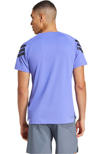 adidas camiseta fitness hombre GYM+ 3S TEE vista trasera