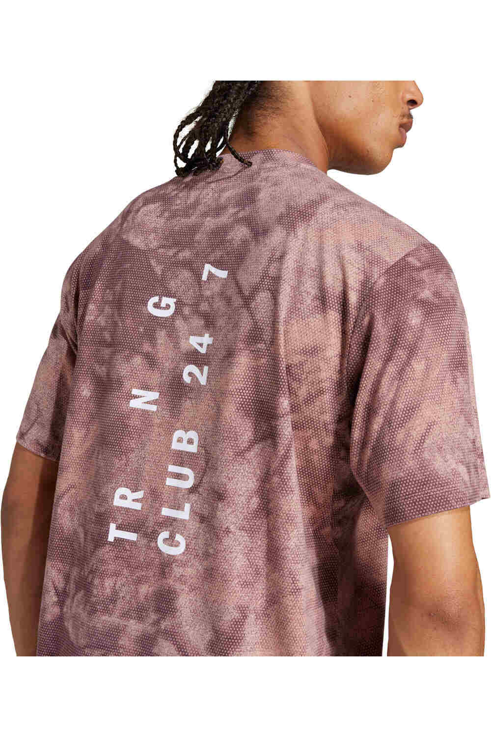 adidas camiseta fitness hombre POWER AOP TEE vista detalle