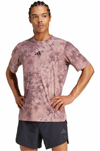 adidas camiseta fitness hombre POWER AOP TEE vista frontal