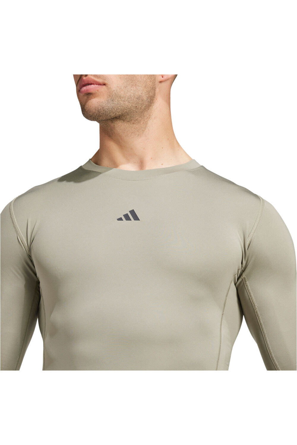 adidas camiseta fitness hombre TF LS TEE 03