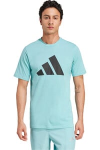 adidas camiseta fitness hombre TR-ES FR LOGO T vista frontal