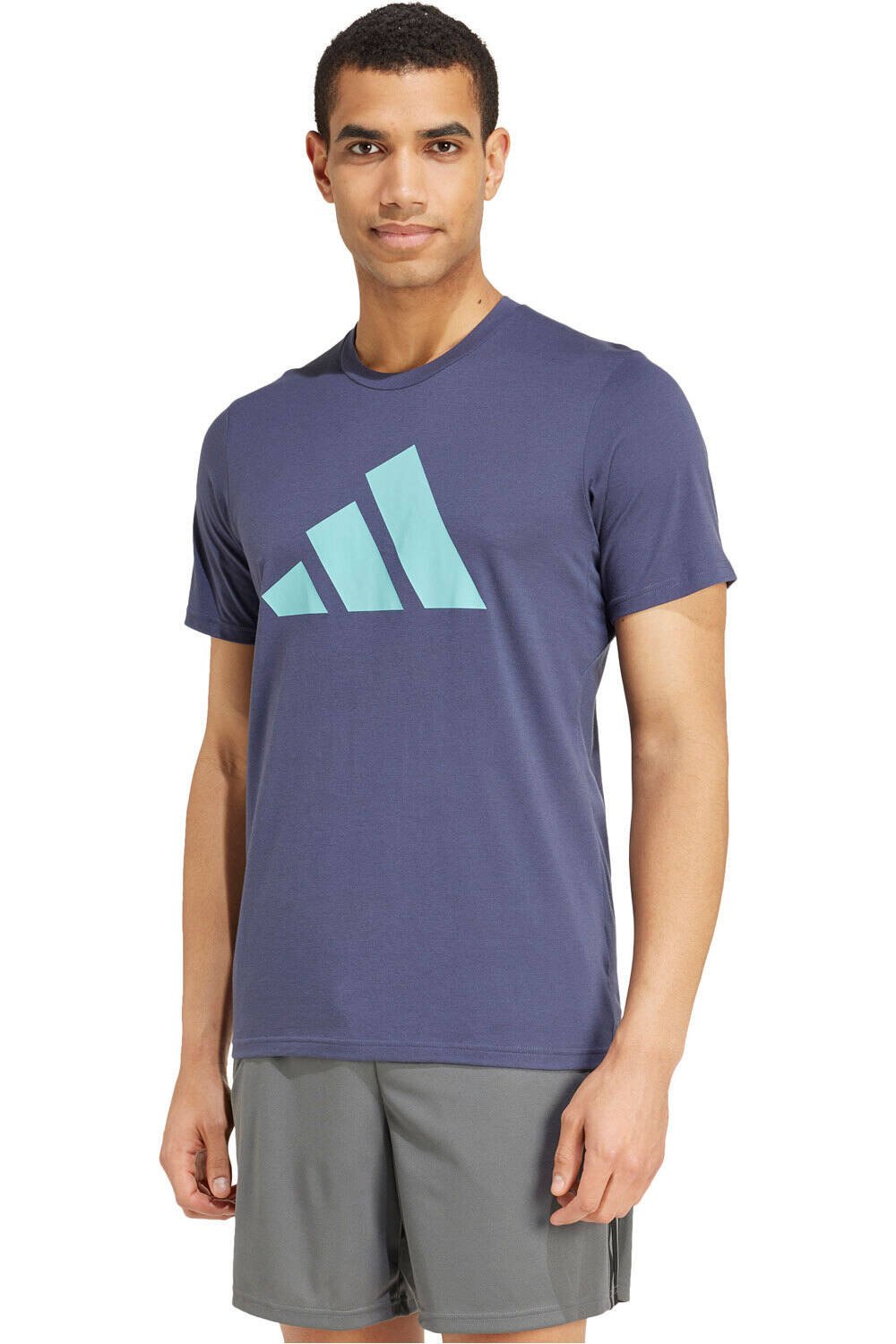 adidas camiseta fitness hombre TR-ES FR LOGO T vista frontal