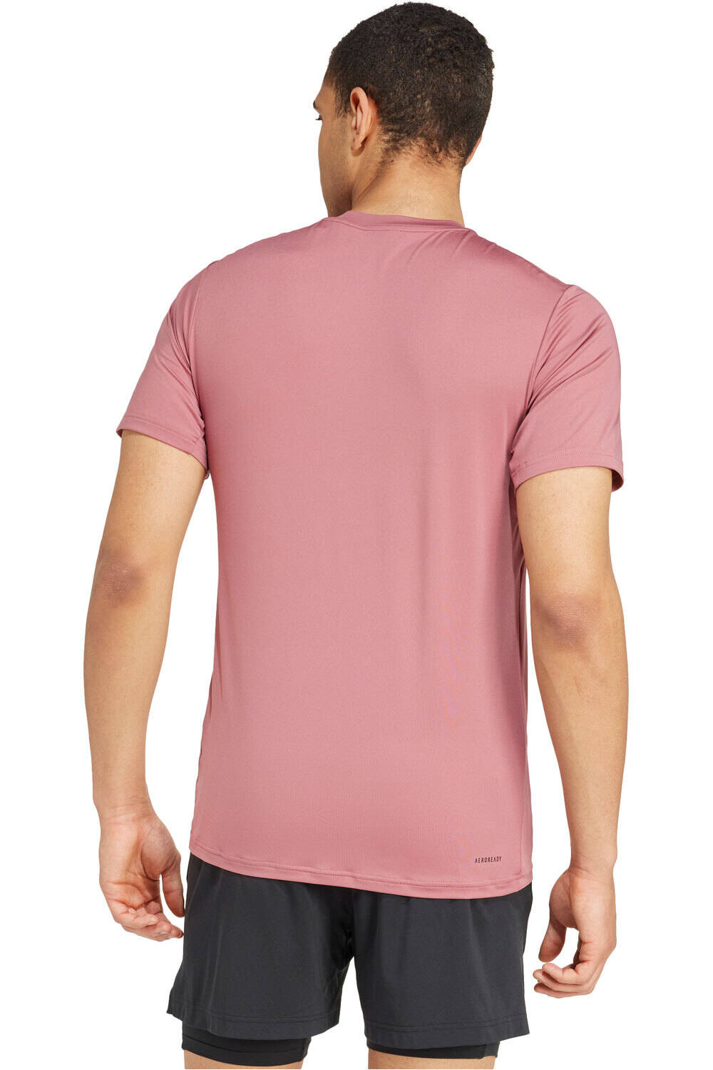 adidas camiseta fitness hombre TR-ES STRETCH T vista trasera