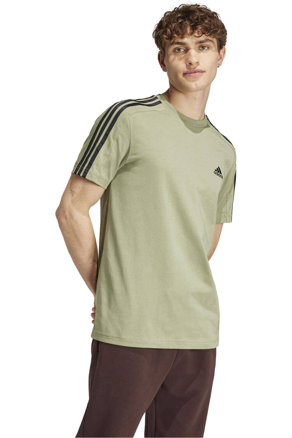 adidas camiseta manga corta hombre M 3S SJ T vista detalle