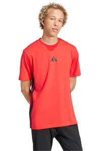 adidas camiseta manga corta hombre M 3S SJ T vista detalle