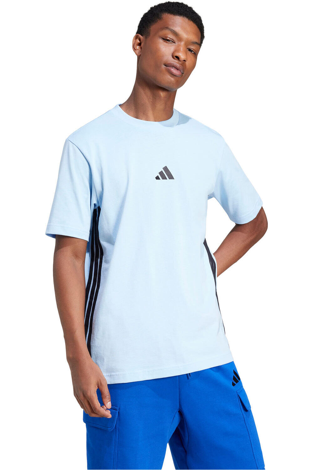 adidas camiseta manga corta hombre M 3S SJ T vista detalle