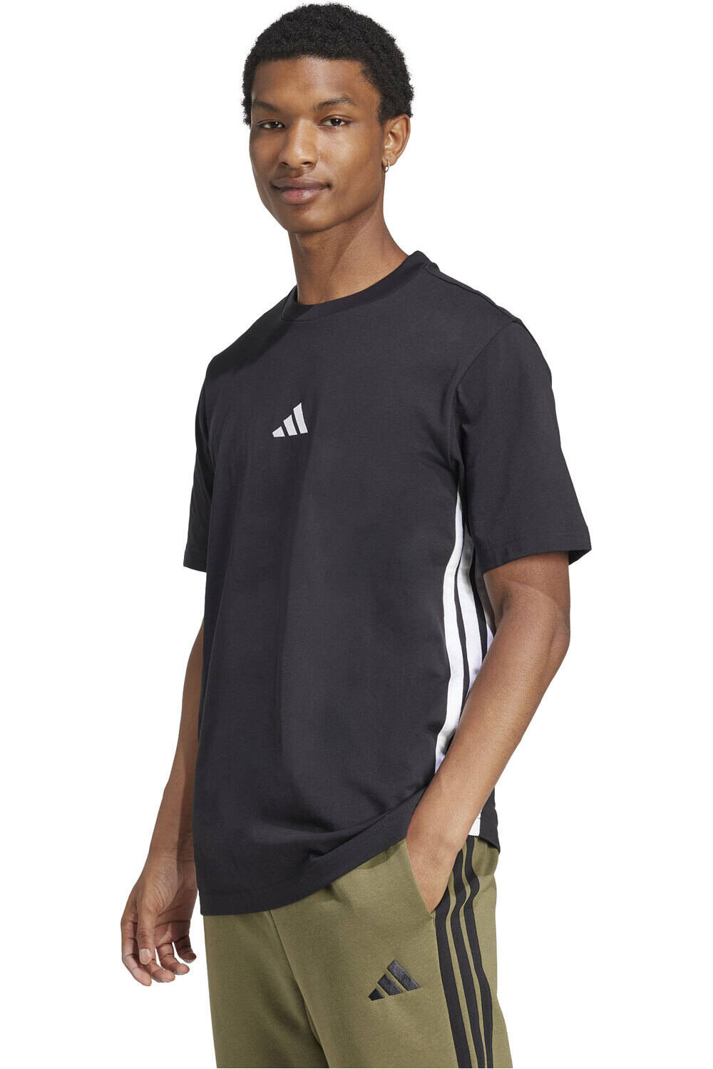 adidas camiseta manga corta hombre M 3S SJ T vista frontal