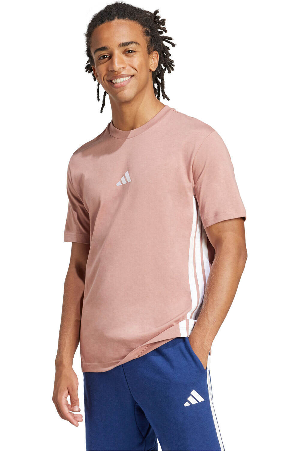 adidas camiseta manga corta hombre M 3S SJ T vista frontal