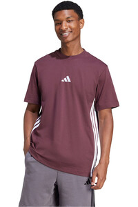 adidas camiseta manga corta hombre M 3S SJ T vista frontal