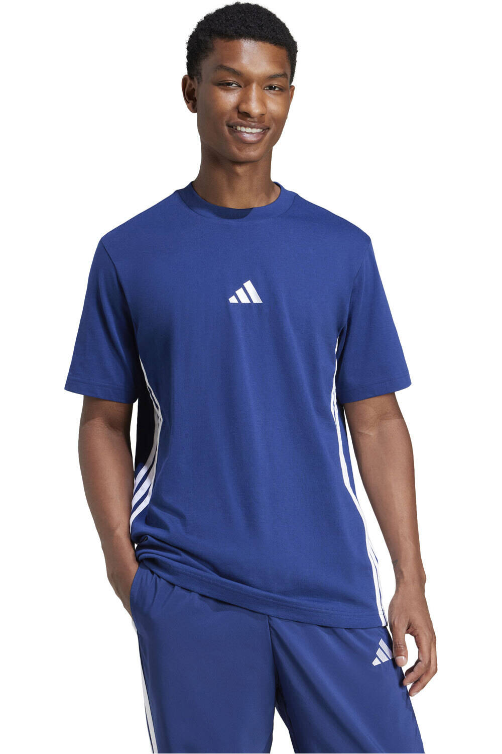 adidas camiseta manga corta hombre M 3S SJ T vista frontal