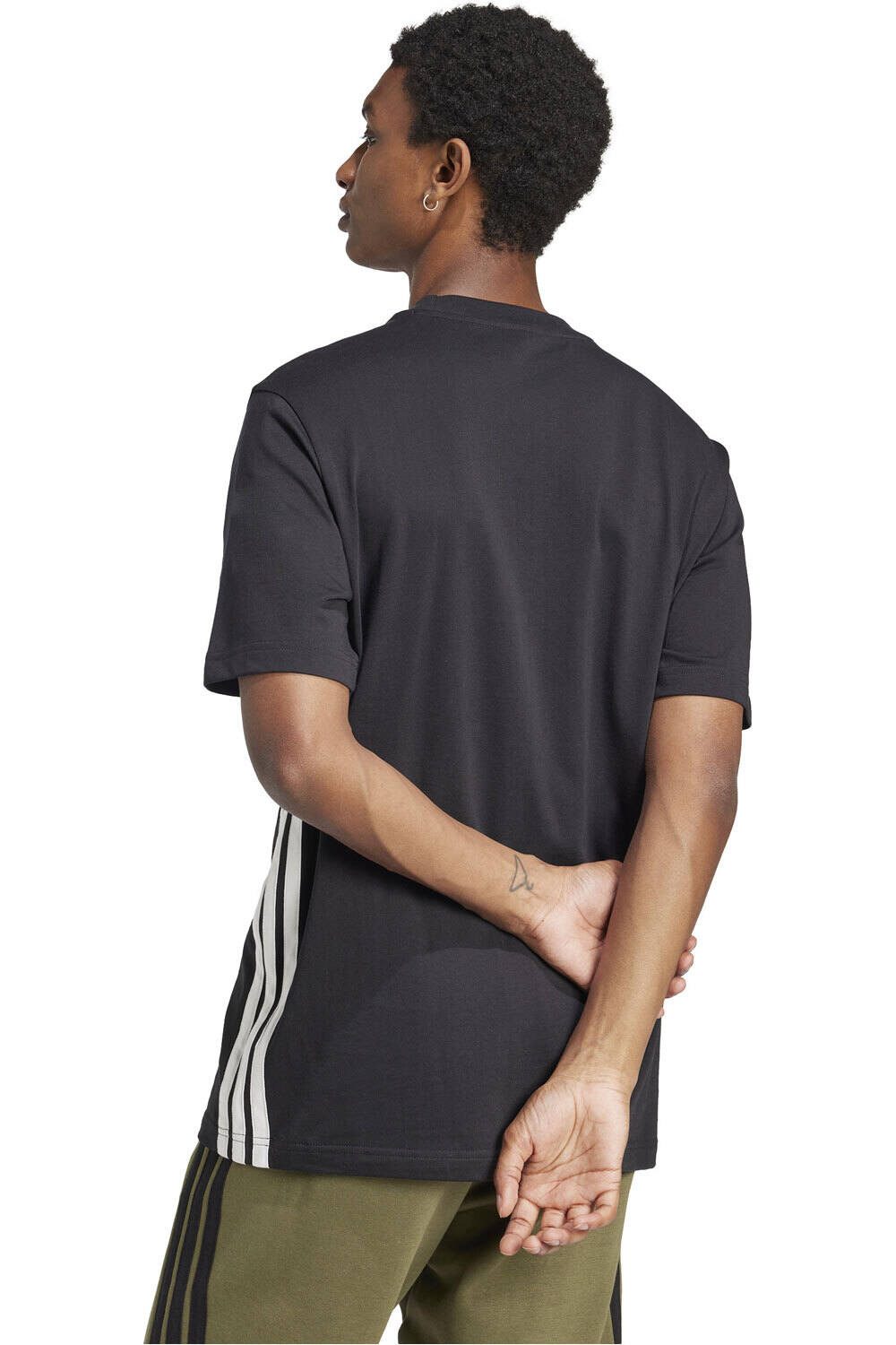 adidas camiseta manga corta hombre M 3S SJ T vista trasera