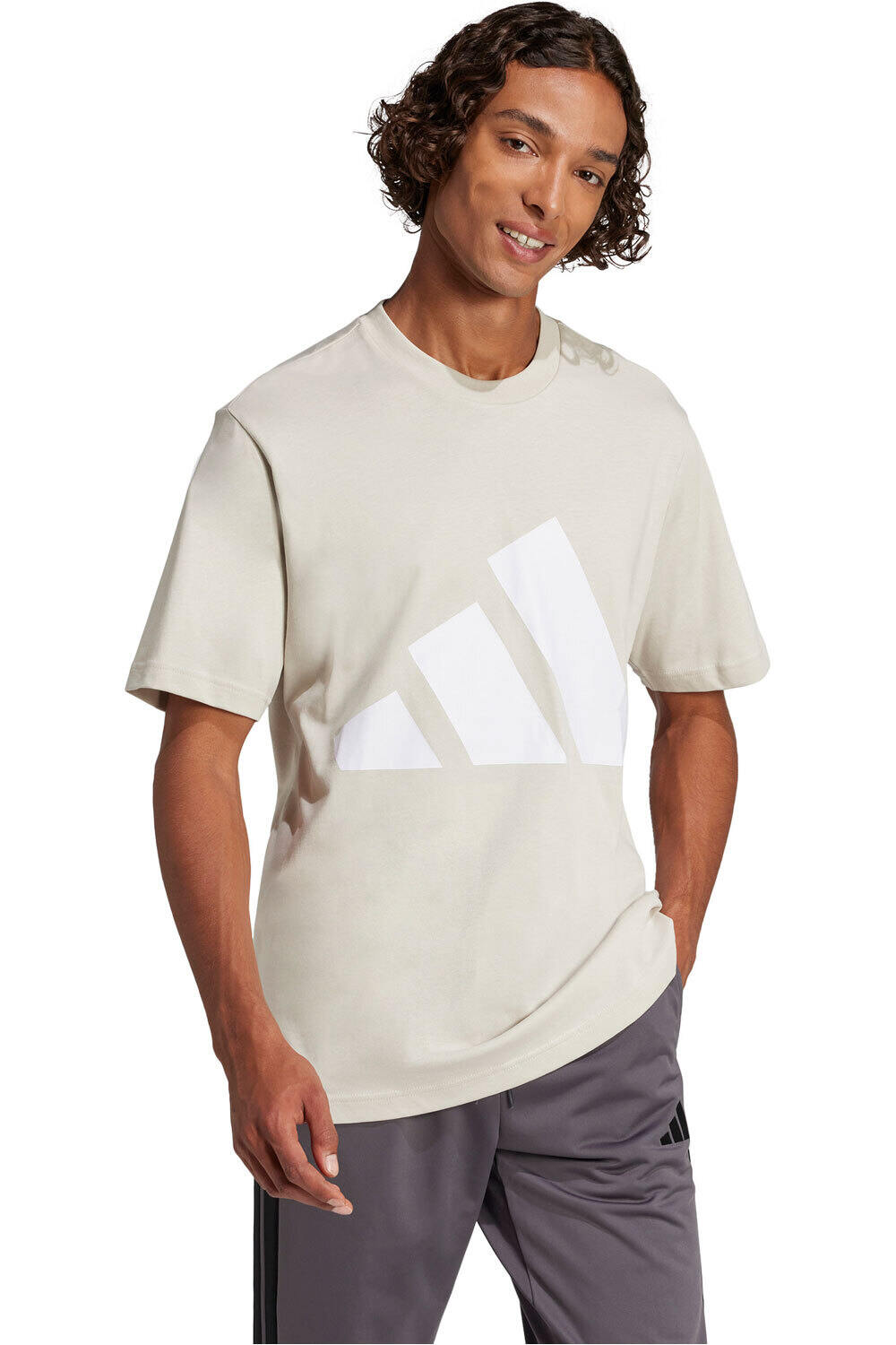 adidas camiseta manga corta hombre M BL SJ T vista detalle