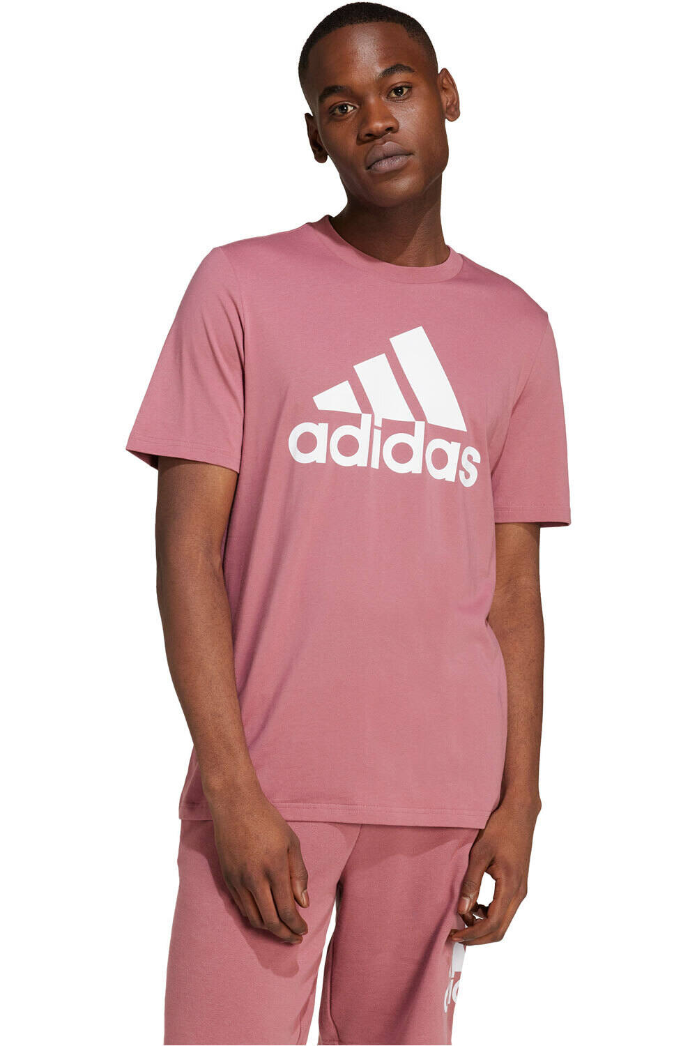 adidas camiseta manga corta hombre M BL SJ T vista frontal