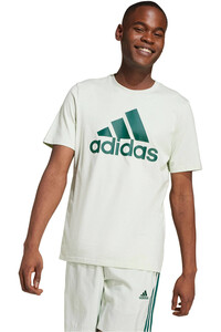 adidas camiseta manga corta hombre M BL SJ T vista frontal