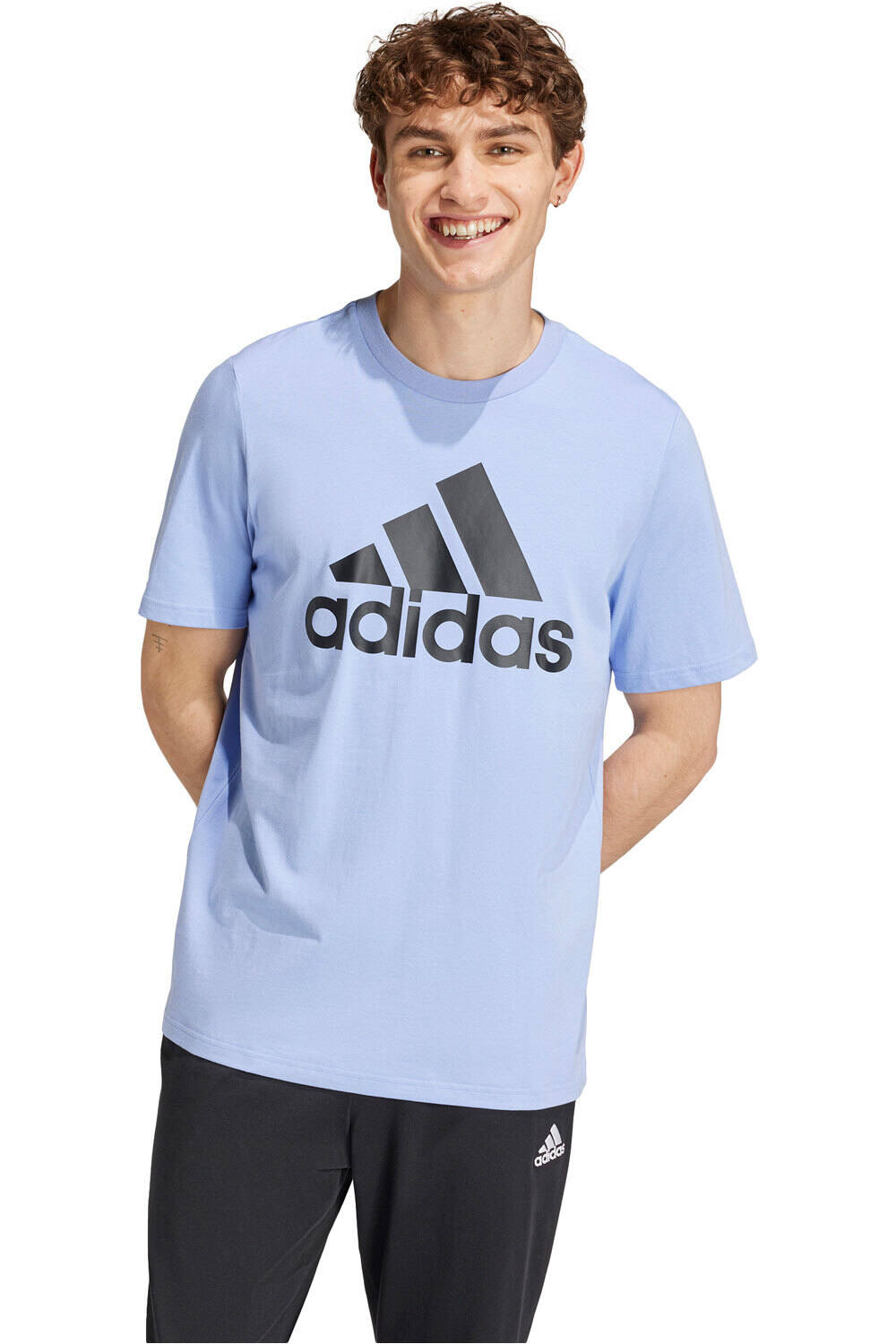 adidas camiseta manga corta hombre M BL SJ T vista frontal