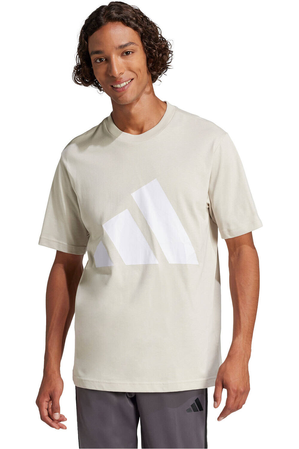 adidas camiseta manga corta hombre M BL SJ T vista frontal