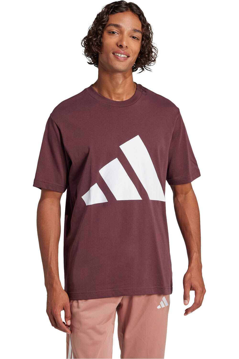 adidas camiseta manga corta hombre M BL SJ T vista frontal