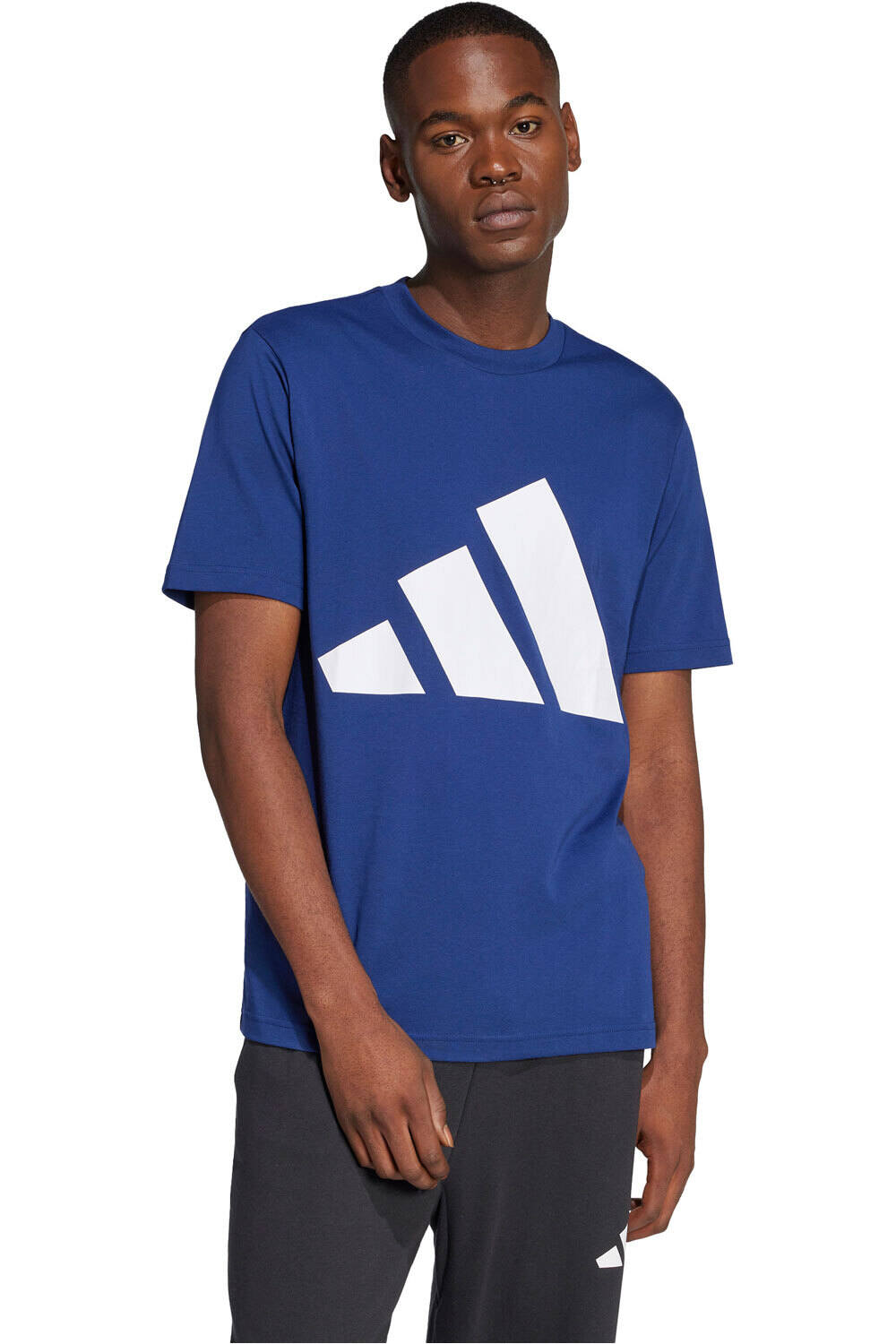 adidas camiseta manga corta hombre M BL SJ T vista frontal