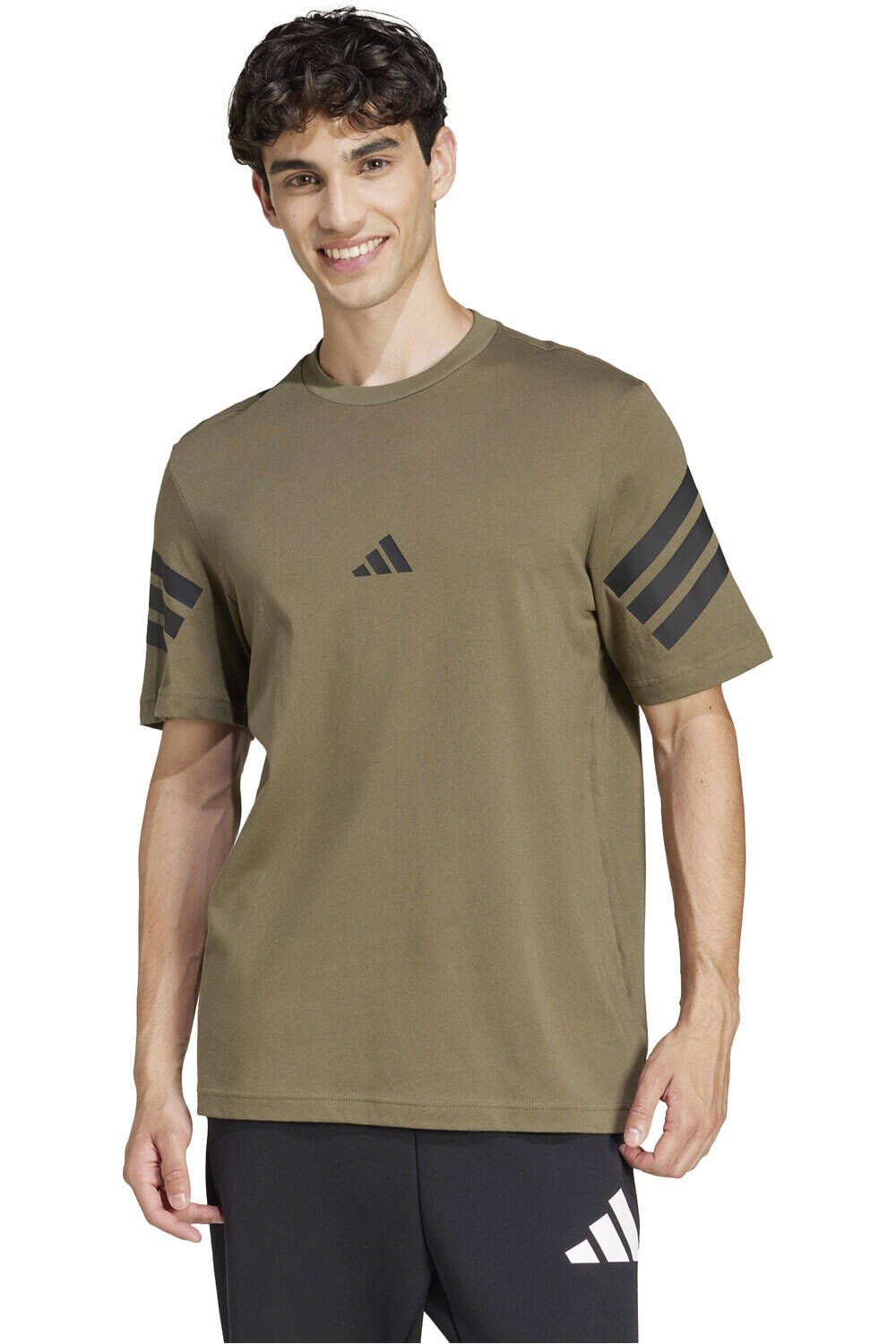 adidas camiseta manga corta hombre M FI 3S REG T vista frontal