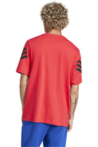 adidas camiseta manga corta hombre M FI 3S REG T vista trasera