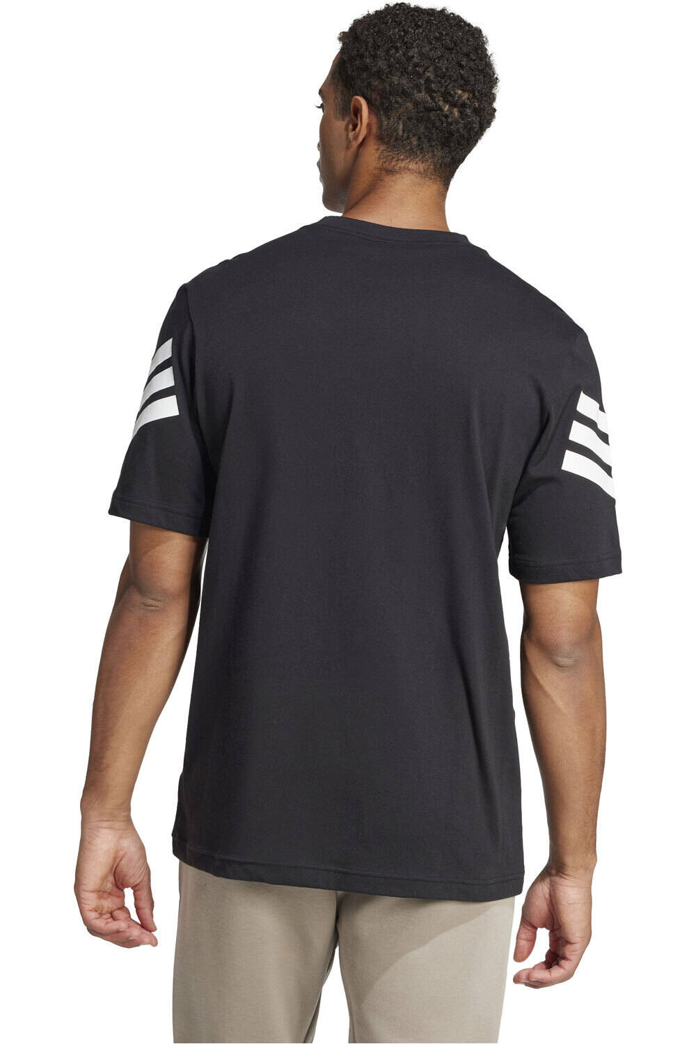 adidas camiseta manga corta hombre M FI 3S REG T vista trasera